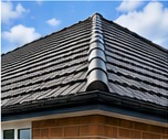 Completed tiled roof